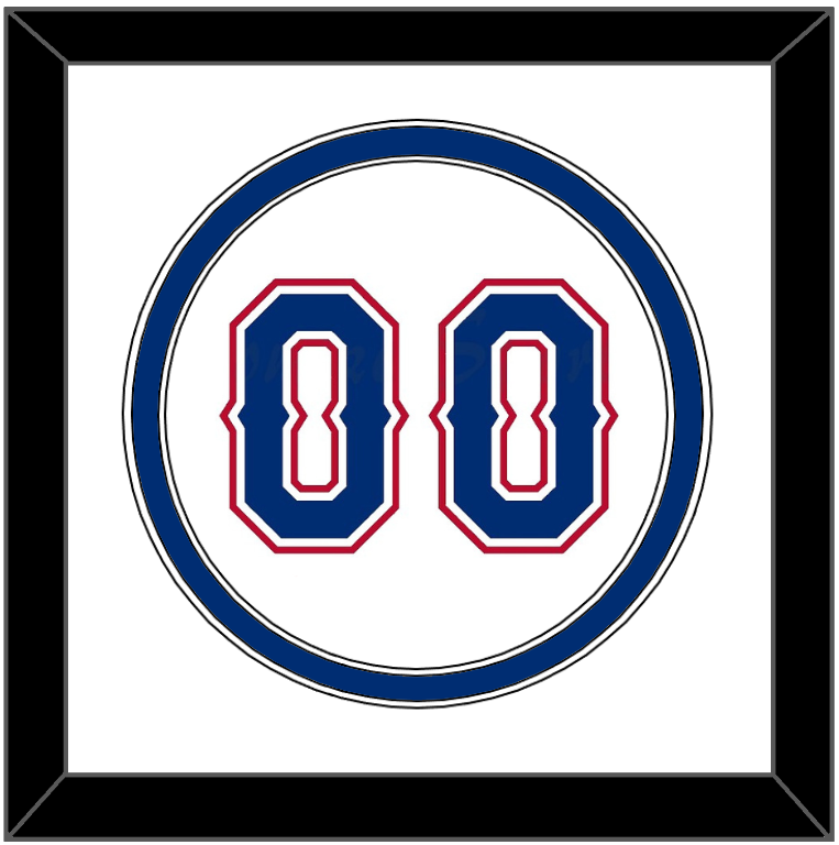Texas Number - Home White (2016-2019) - Signature Tier 1