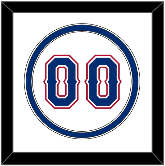Texas Number - Home White (2016-2019) - Signature Tier 1