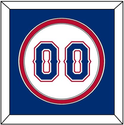 Texas Number - Home White (2016-2019) - Signature Tier 3