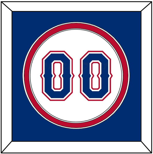 Texas Number - Home White (2016-2019) - Signature Tier 3