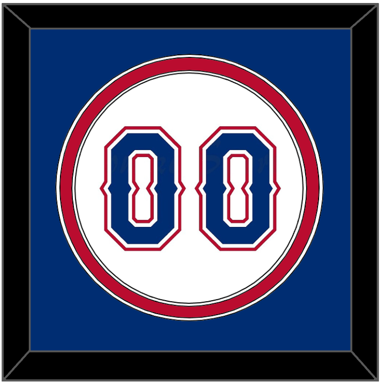Texas Number - Home White (2016-2019) - Signature Tier 3