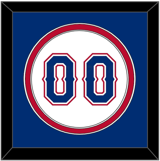 Texas Number - Home White (2016-2019) - Signature Tier 3