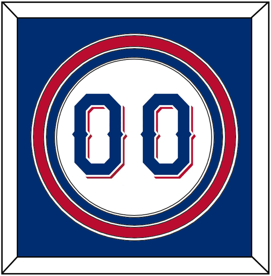 Texas Number - Home White (2020-2023) - Premier Tier 2