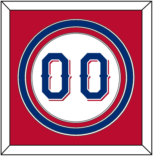 Texas Number - Home White (2020-2023) - Premier Tier 3