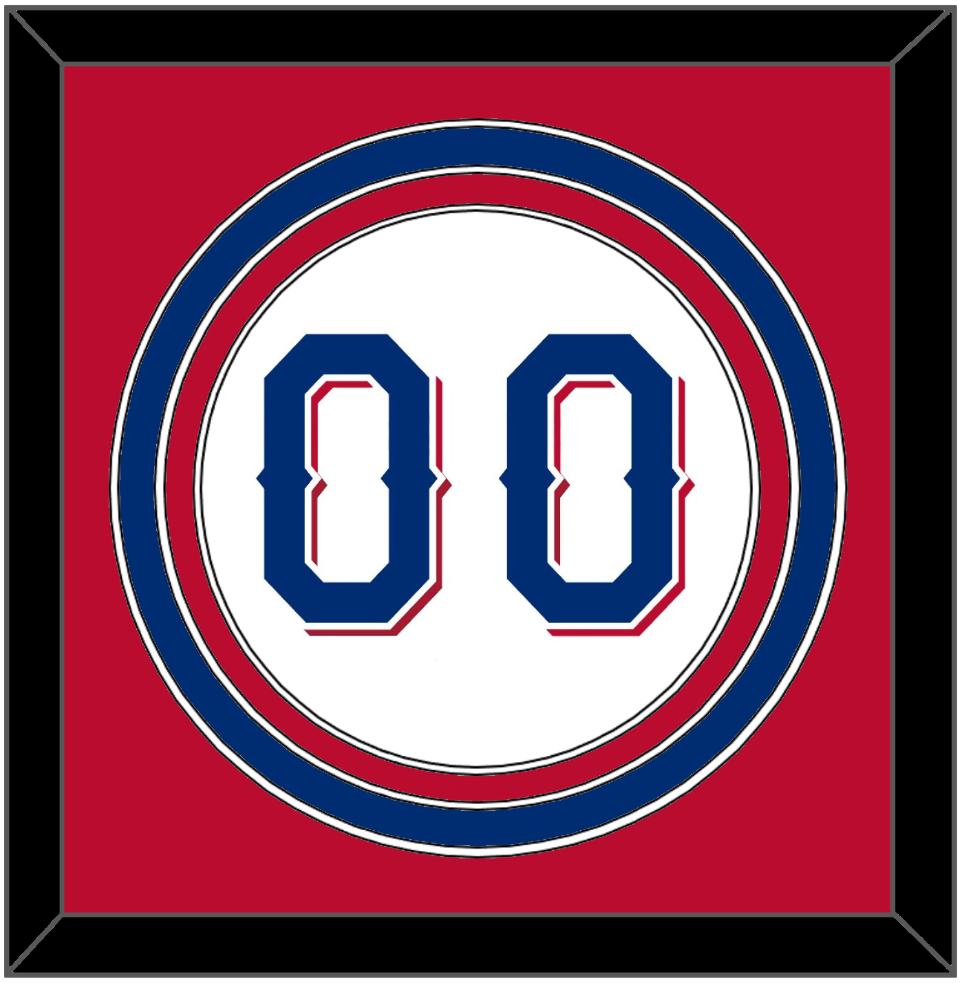 Texas Number - Home White (2020-2023) - Premier Tier 3