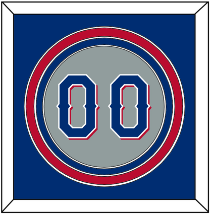 Texas Number - Road Gray (2020-2023) - Premier Tier 2
