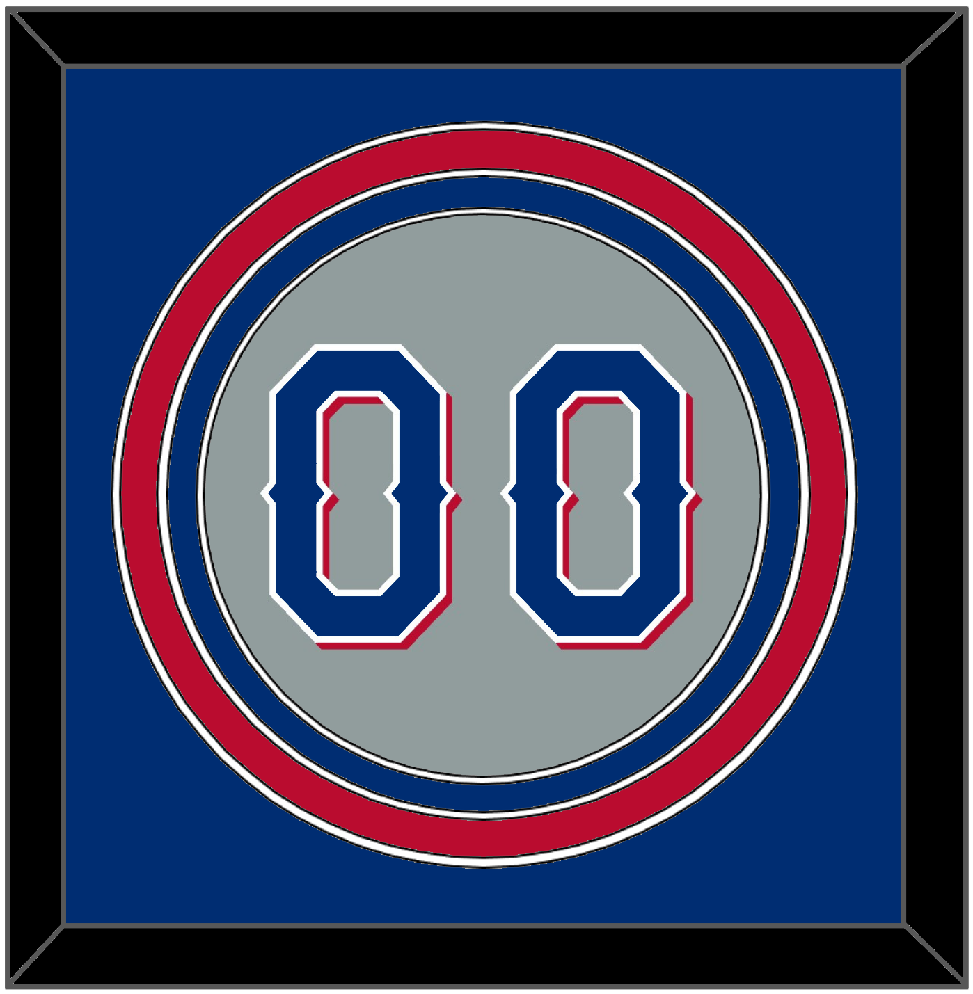 Texas Number - Road Gray (2020-2023) - Premier Tier 2