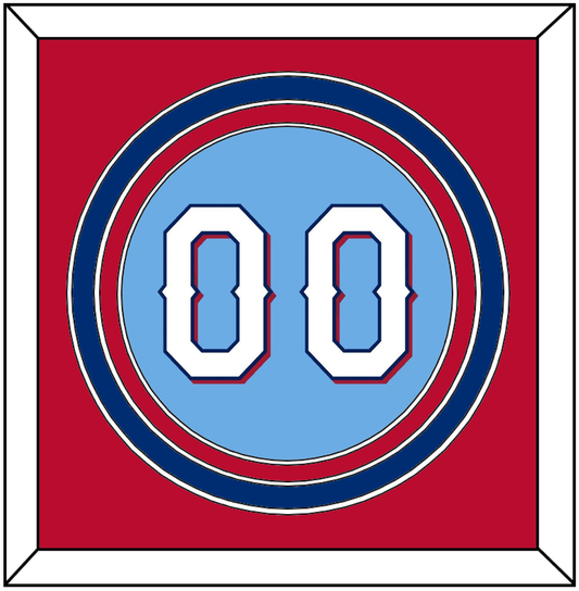 Texas Number - Alternate Powder Blue (2020-2023) - Premier Tier 3