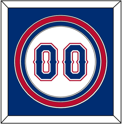 Texas Number - Home White (2016-2019) - Premier Tier 2