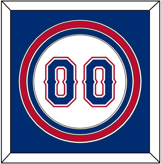 Texas Number - Home White (2016-2019) - Premier Tier 2