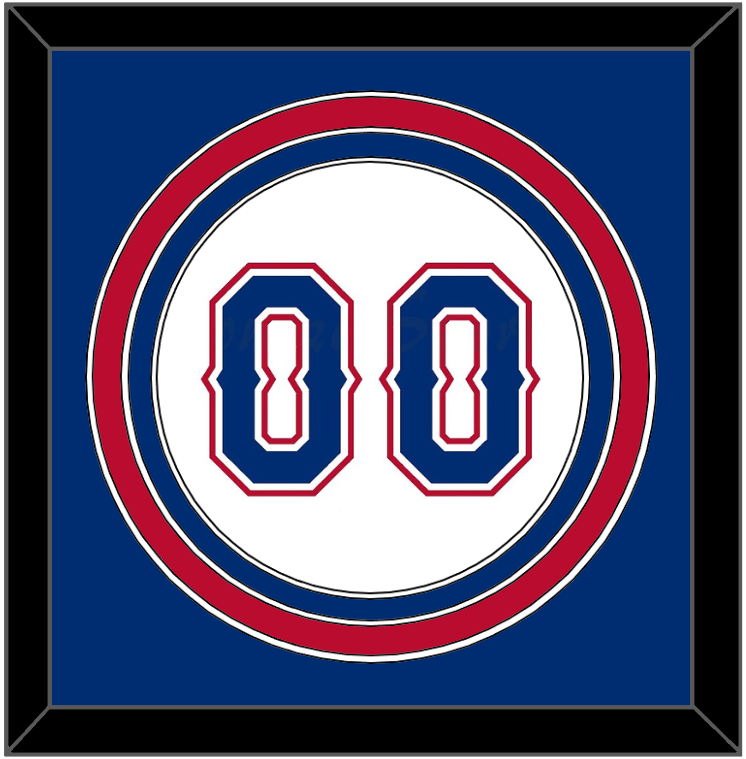 Texas Number - Home White (2016-2019) - Premier Tier 2