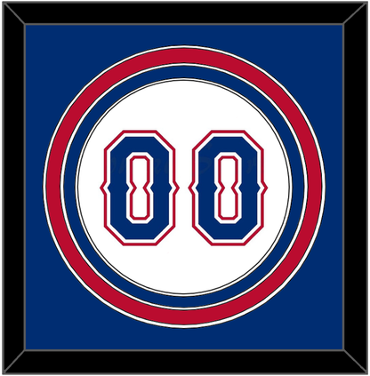 Texas Number - Home White (2016-2019) - Premier Tier 2
