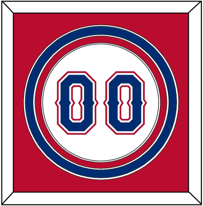 Texas Number - Home White (2016-2019) - Premier Tier 3