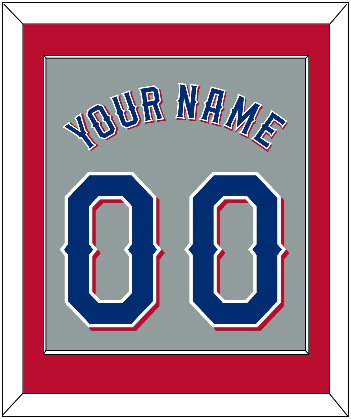 Texas Name & Number - Road Gray (2020-2023) - Essential Tier 3
