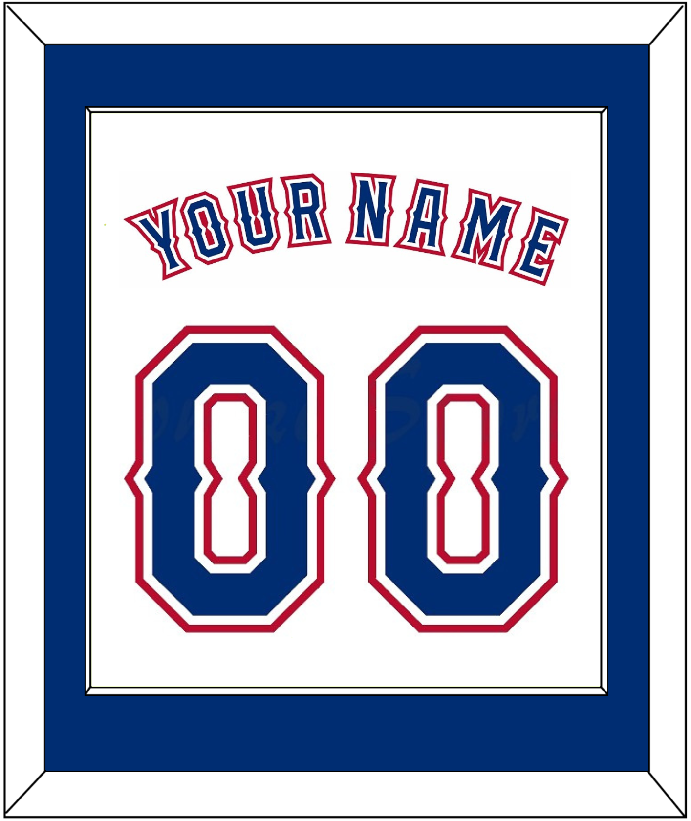 Texas Name & Number - Home White (2016-2019) - Essential Tier 1