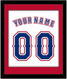 Texas Name & Number - Home White (2016-2019) - Single Mat 2