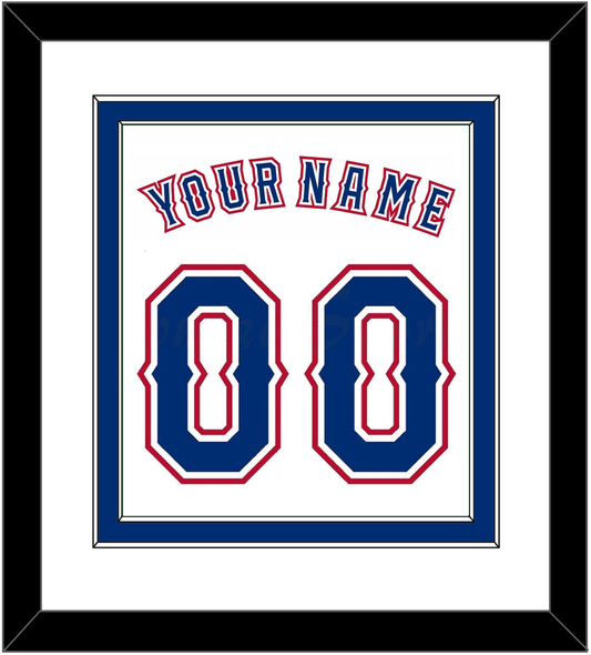 Texas Name & Number - Home White (2016-2019) - Signature Tier 1