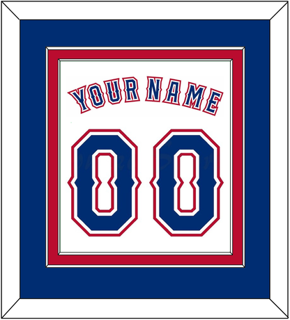 Texas Name & Number - Home White (2016-2019) - Signature Tier 3