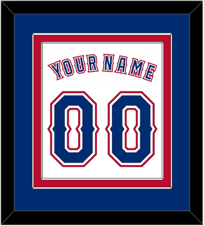Texas Name & Number - Home White (2016-2019) - Signature Tier 3