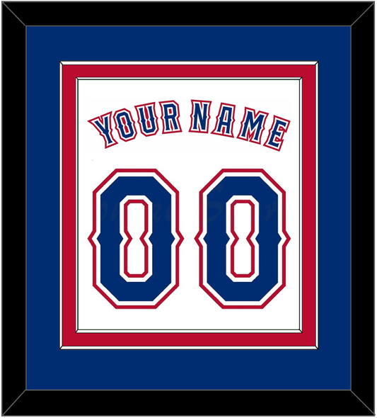 Texas Name & Number - Home White (2016-2019) - Signature Tier 3