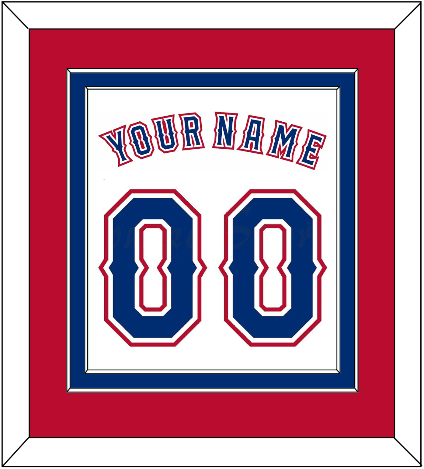 Texas Name & Number - Home White (2016-2019) - Signature Tier 4