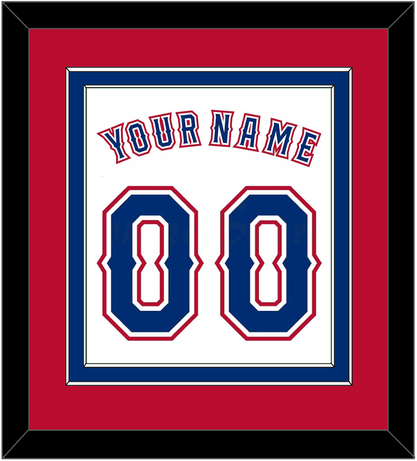 Texas Name & Number - Home White (2016-2019) - Signature Tier 4