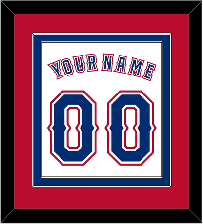 Texas Name & Number - Home White (2016-2019) - Signature Tier 4