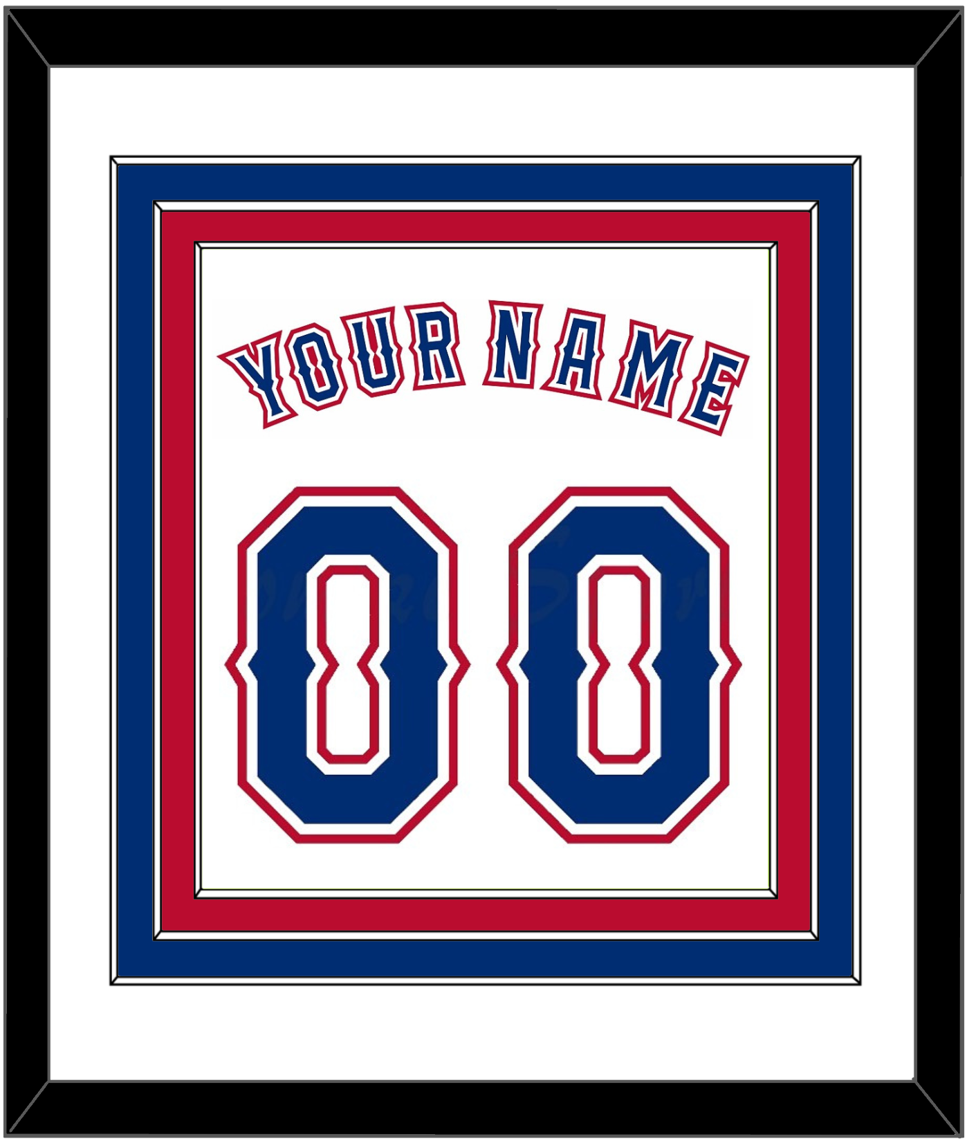 Texas Name & Number - Home White (2016-2019) - Premier Tier 1