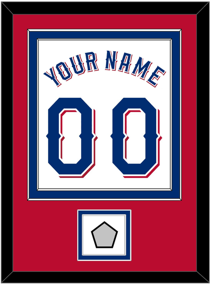 Texas Name & Number With World Series Champions Patch - Home White (2020-2023) - Signature Tier 4