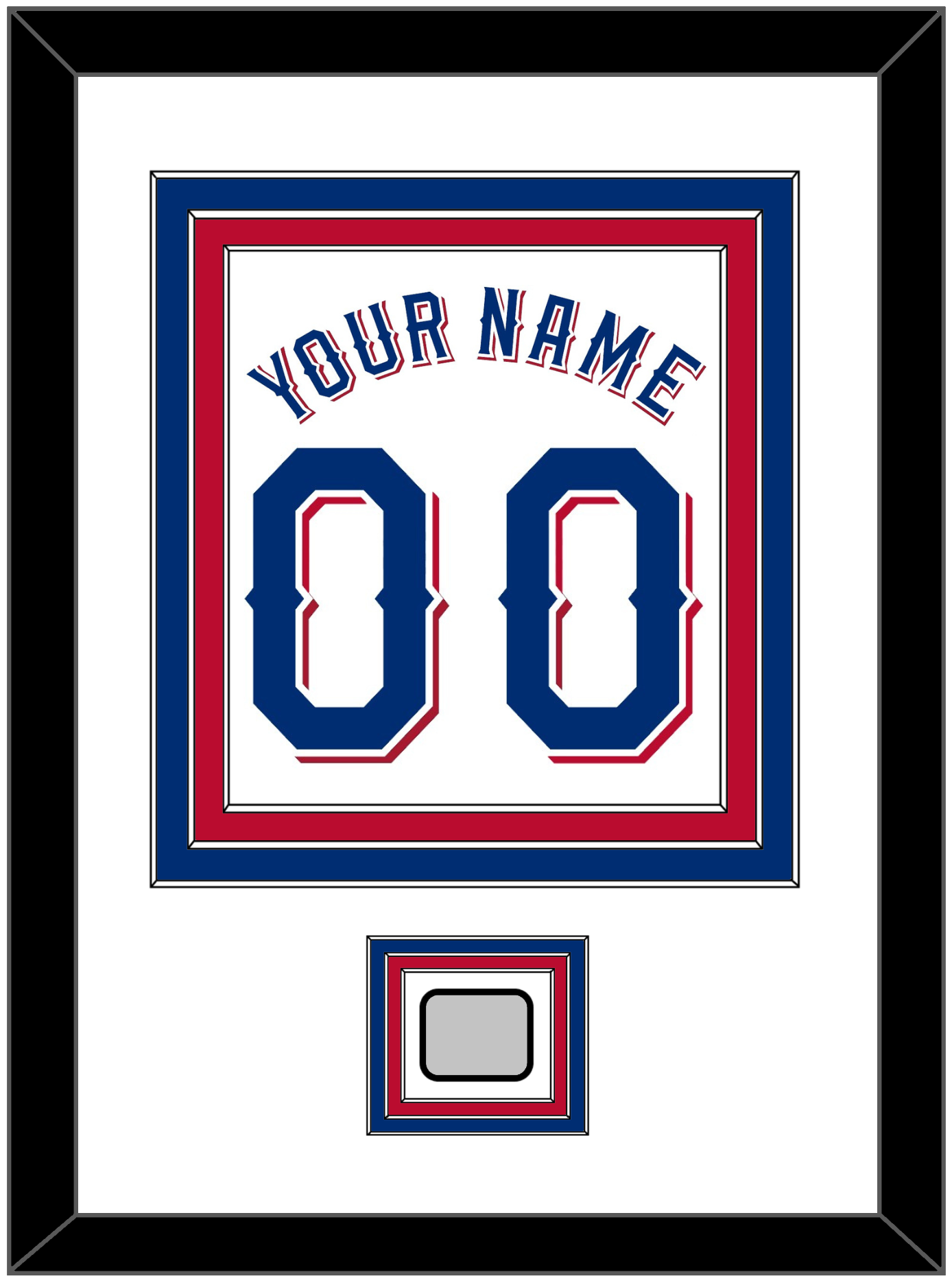 Texas Name & Number With World Series Champions Patch - Home White (2020-2023) - Premier Tier 1