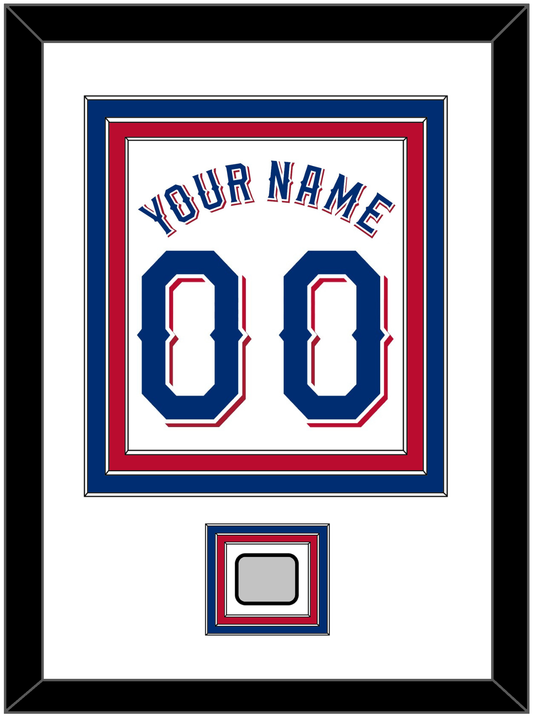 Texas Name & Number With World Series Champions Patch - Home White (2020-2023) - Premier Tier 1