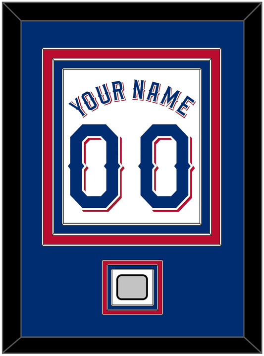Texas Name & Number With World Series Jersey Patch - Home White (2020-2023) - Premier Tier 2