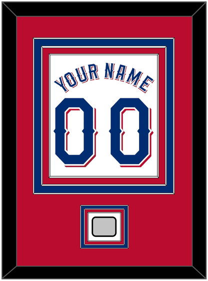 Texas Name & Number With World Series Jersey Patch - Home White (2020-2023) - Premier Tier 3