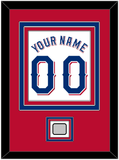 Texas Name & Number With World Series Champions Patch - Home White (2020-2023) - Triple Mat 3