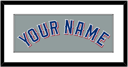 Texas Name - Road Gray (2020-2023) - Essential Tier 1