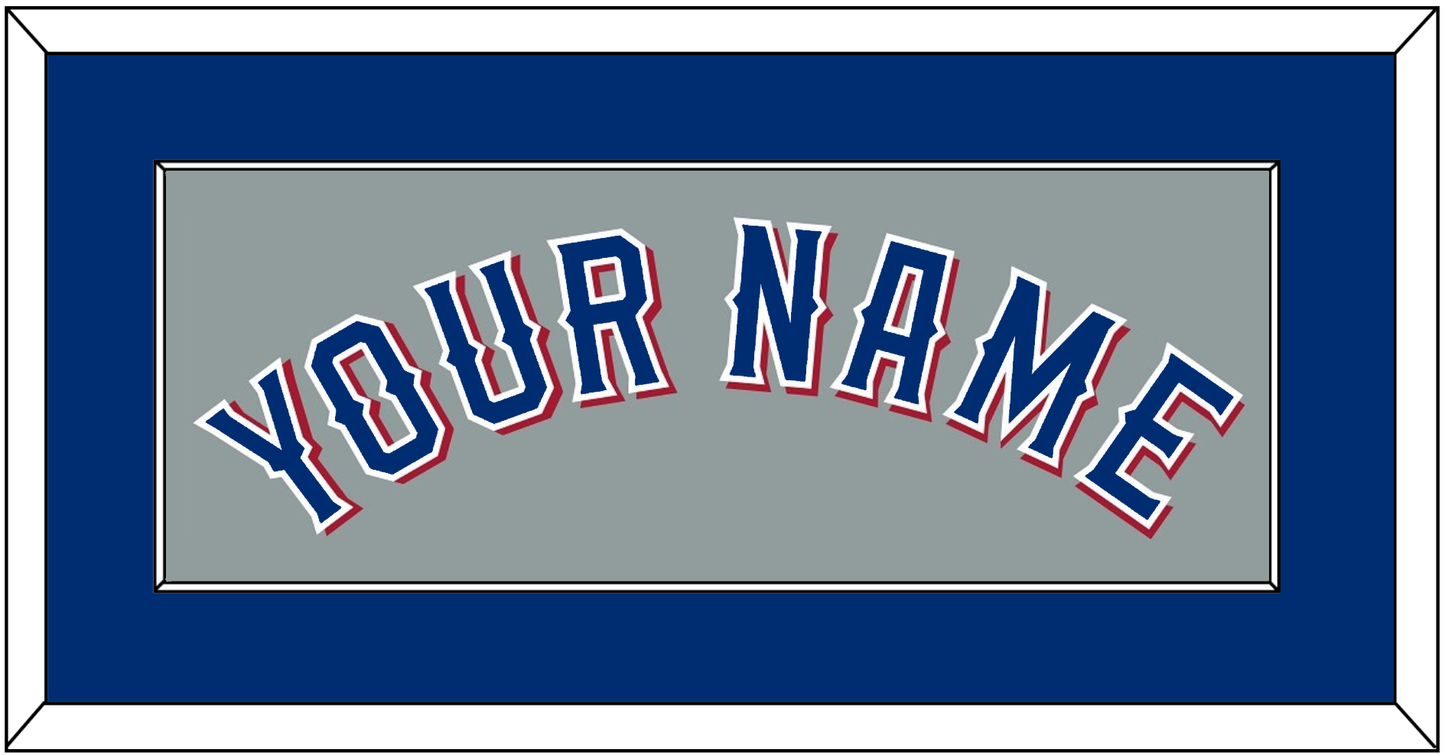 Texas Name - Road Gray (2020-2023) - Essential Tier 2