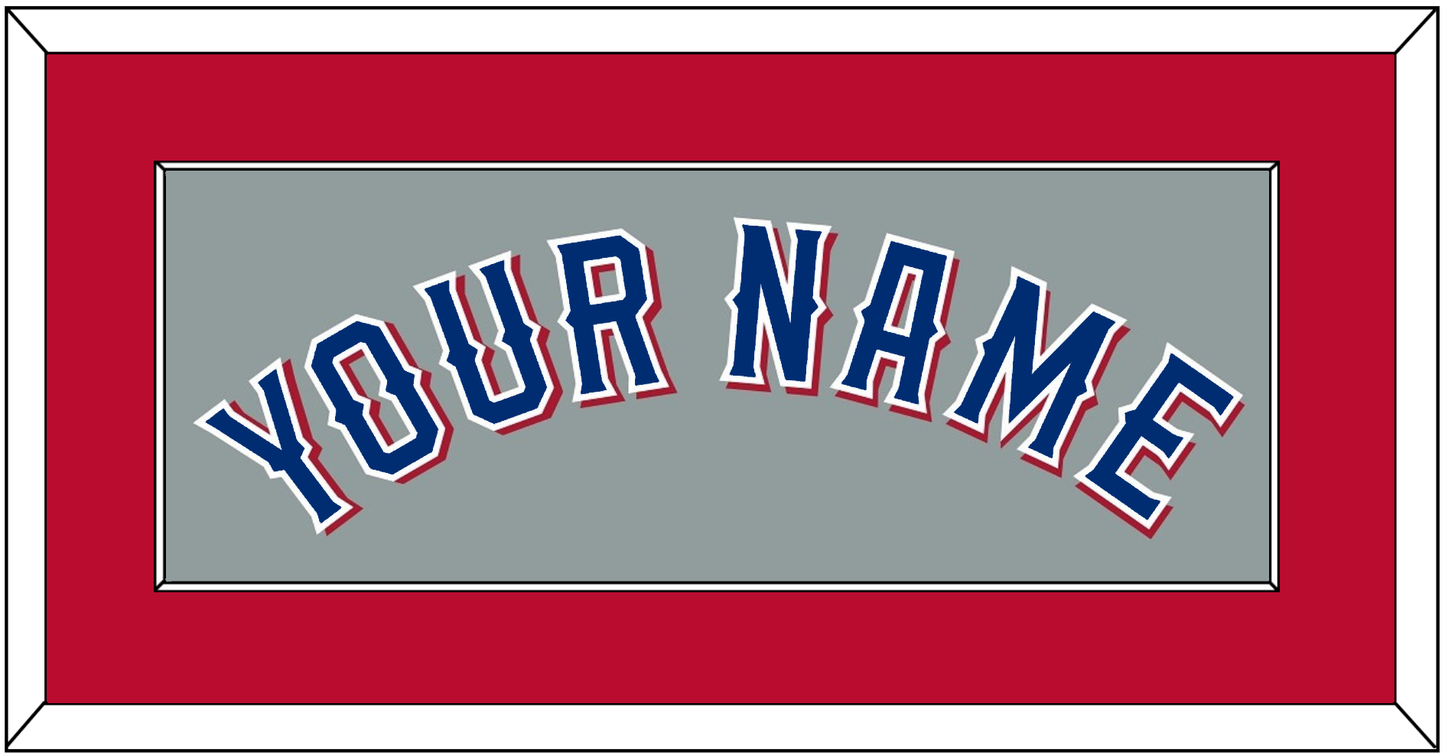 Texas Name - Road Gray (2020-2023) - Essential Tier 3