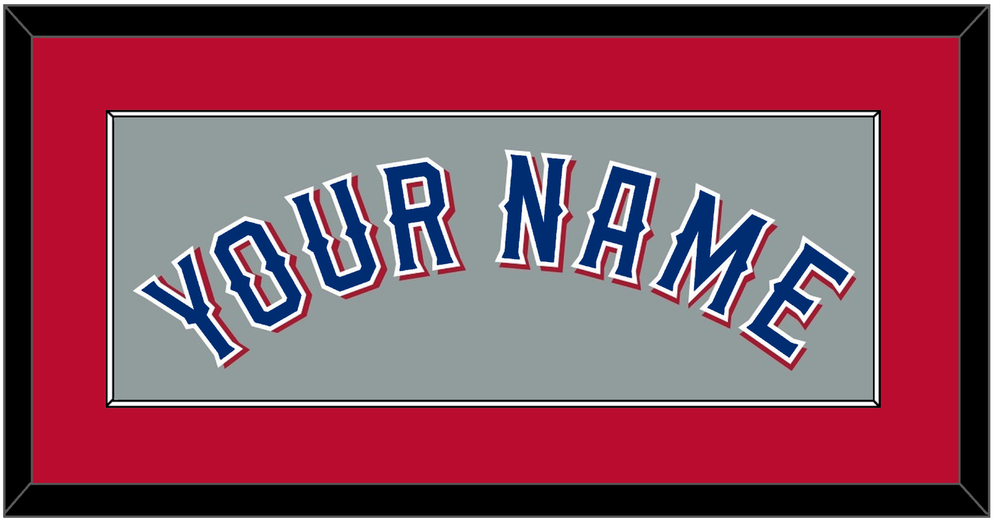Texas Name - Road Gray (2020-2023) - Essential Tier 3