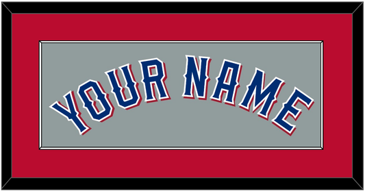 Texas Name - Road Gray (2020-2023) - Essential Tier 3