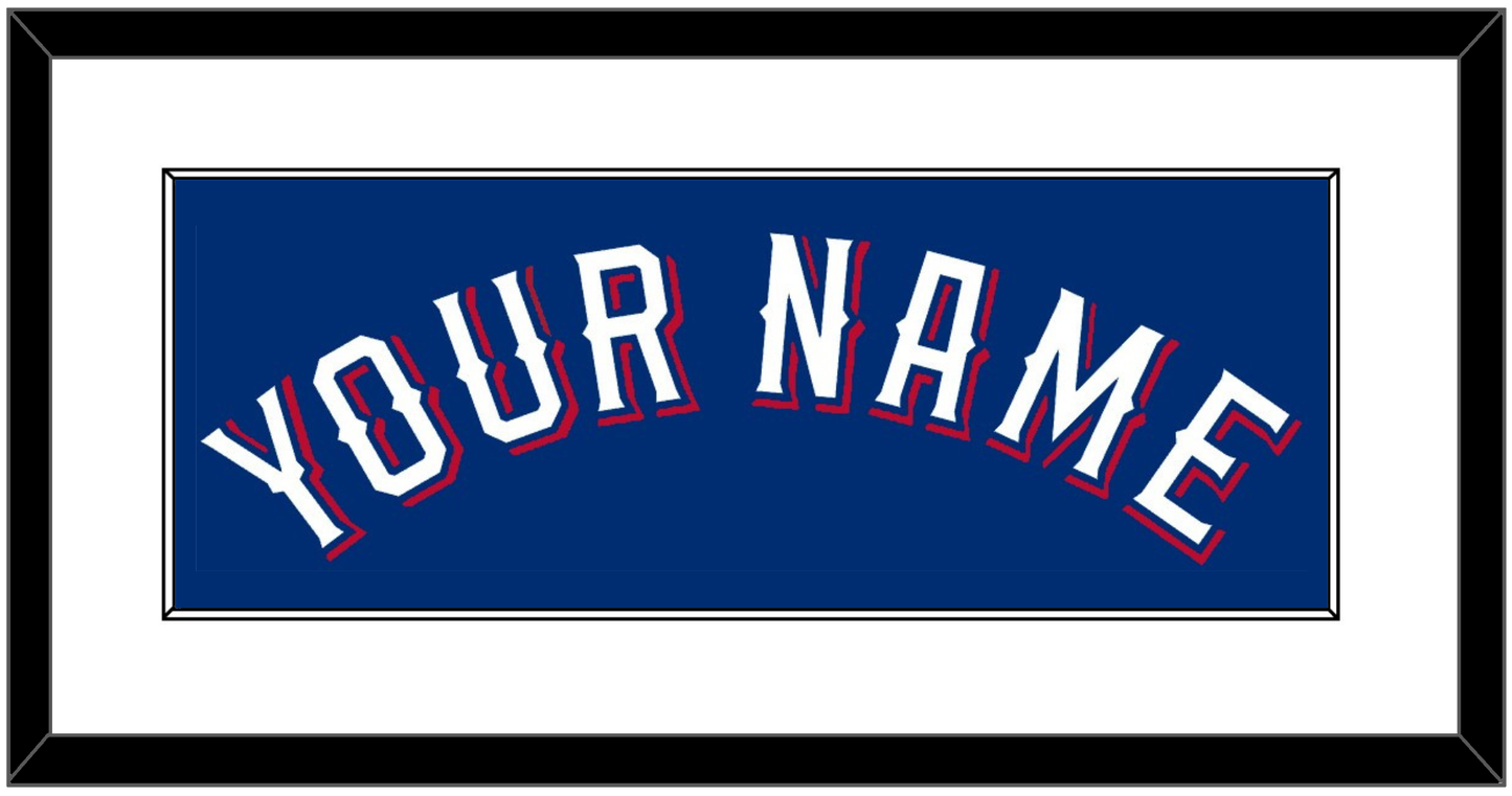 Texas Name - Alternate Blue (2020-2023) - Essential Tier 1