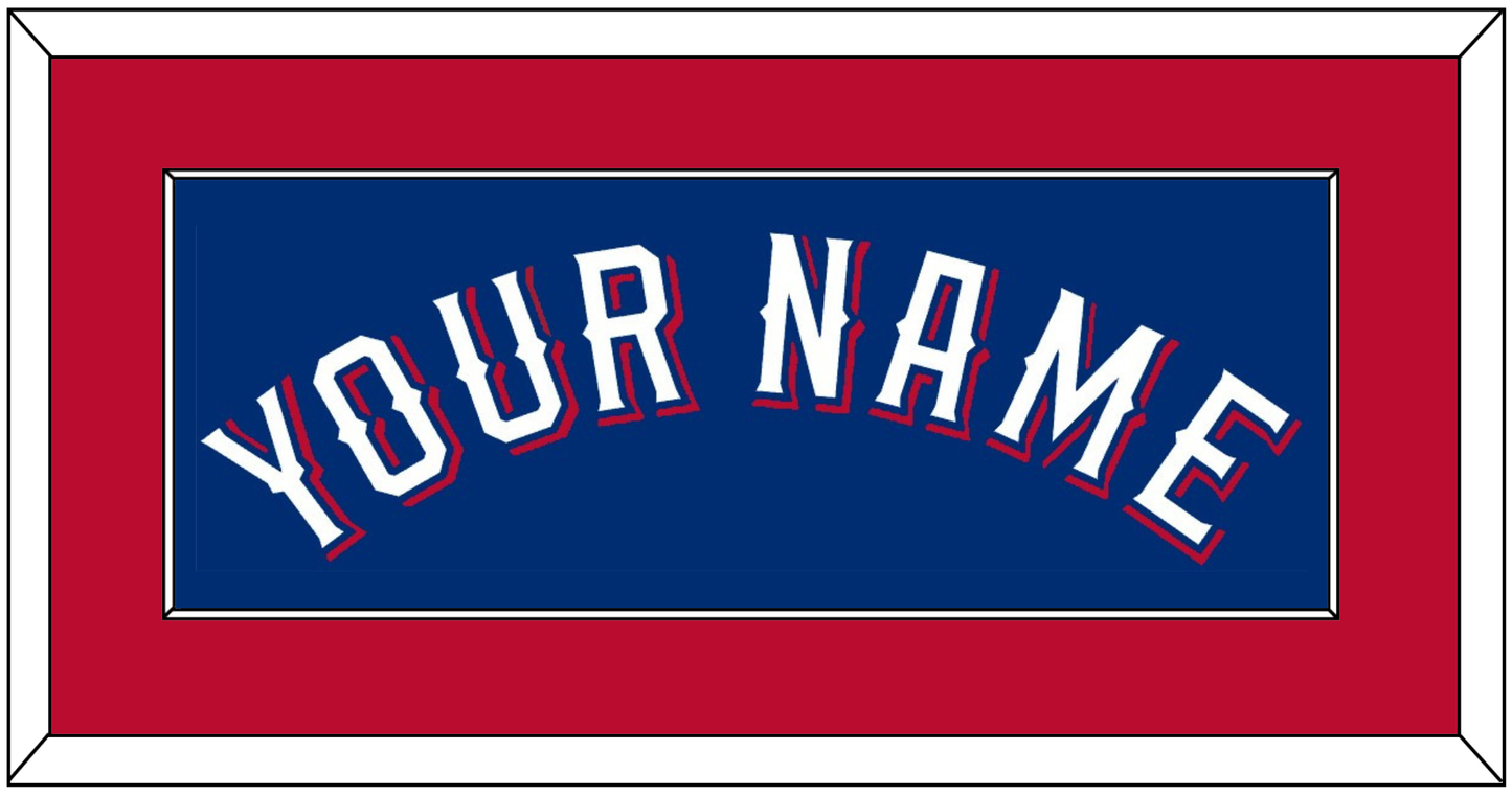 Texas Name - Alternate Blue (2020-2023) - Essential Tier 2