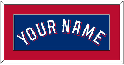 Texas Name - Alternate Blue (2020-2023) - Essential Tier 2