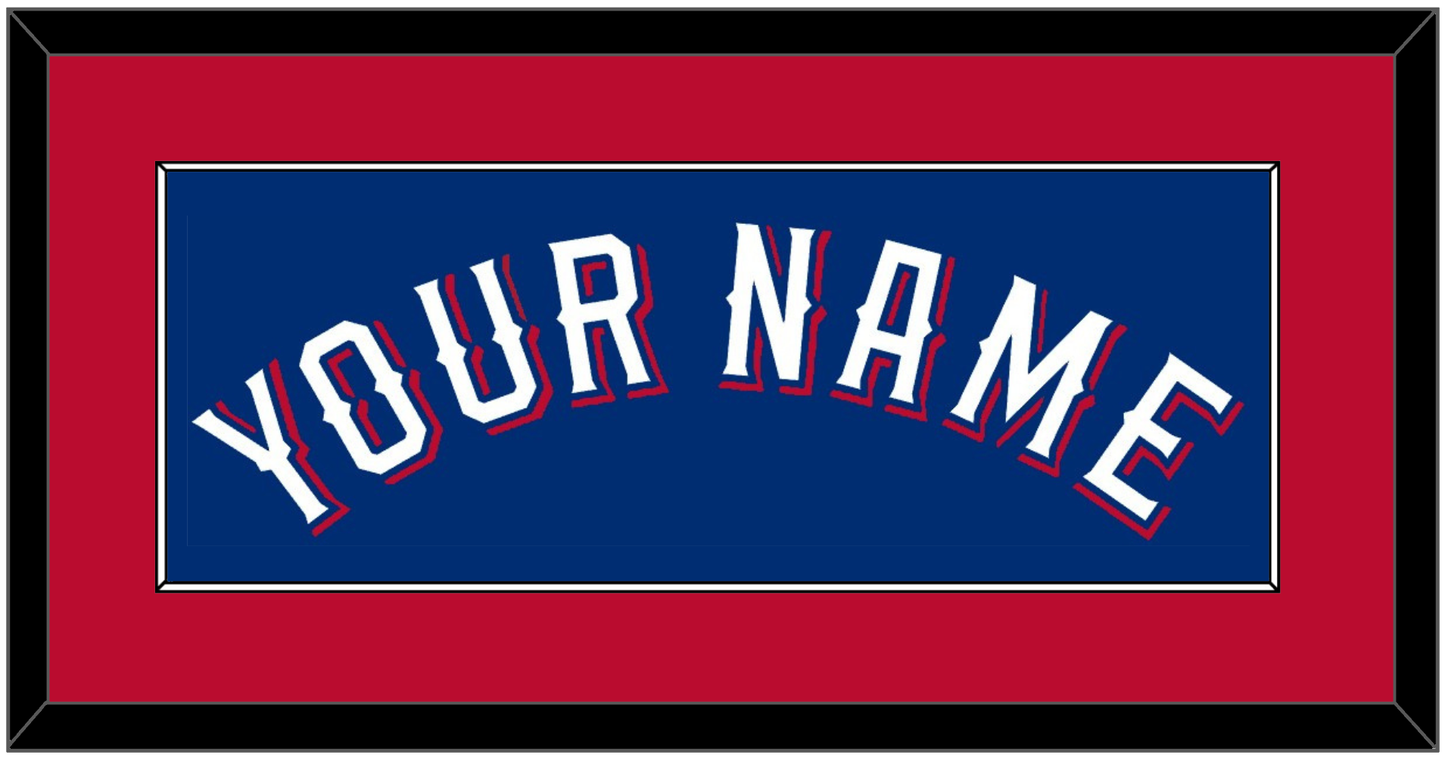 Texas Name - Alternate Blue (2020-2023) - Essential Tier 2