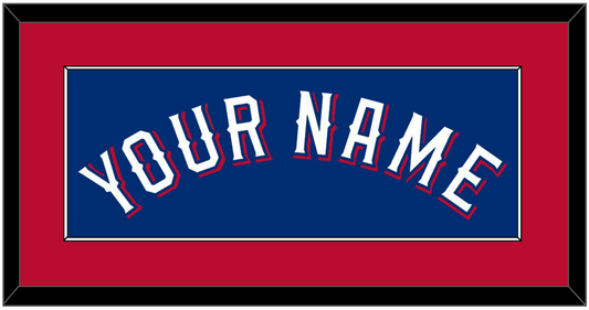 Texas Name - Alternate Blue (2020-2023) - Essential Tier 2