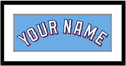 Texas Name - Alternate Powder Blue (2020-2023) - Essential Tier 1