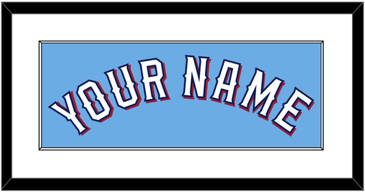 Texas Name - Alternate Powder Blue (2020-2023) - Essential Tier 1