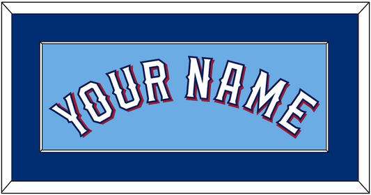 Texas Name - Alternate Powder Blue (2020-2023) - Essential Tier 2