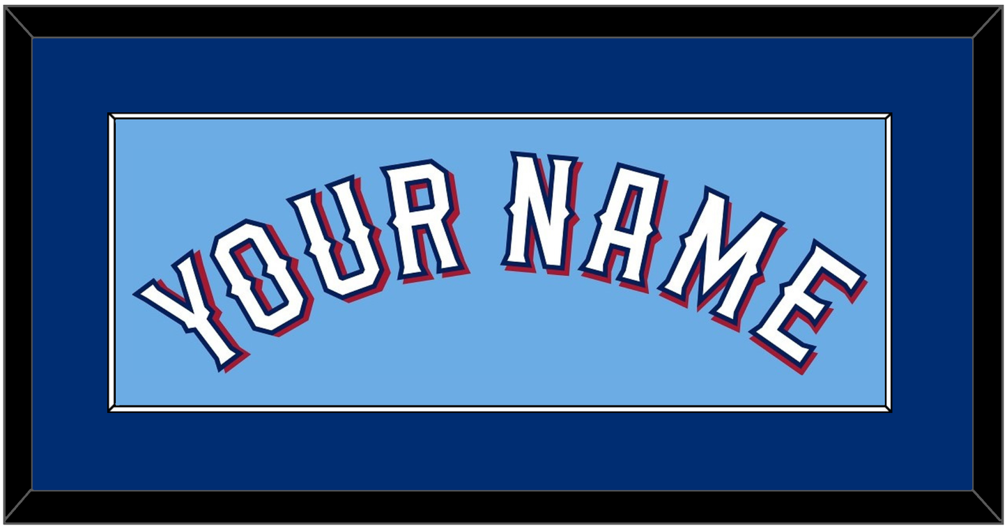 Texas Name - Alternate Powder Blue (2020-2023) - Essential Tier 2