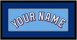 Texas Name - Alternate Powder Blue (2020-2023) - Single Mat 2