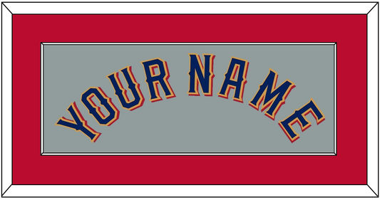 Texas Name - Road Gray - Essential Tier 3